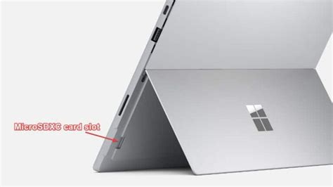 surface pro 7 sd card slot|surface go sd card slot.